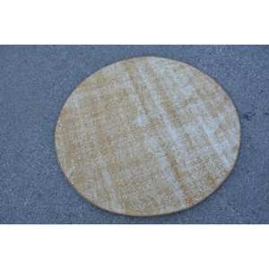 พรมโพลีเอสเตอร์ขนแกะสีน้ำตาลขนาด3.7X3.7ฟุตสไตล์ตุรกีดีไซน์แบบเย็บปะติดปะต่อกันสำหรับห้องนั่งเล่นห้องนอนห้องวัยรุ่น - Product Image 2