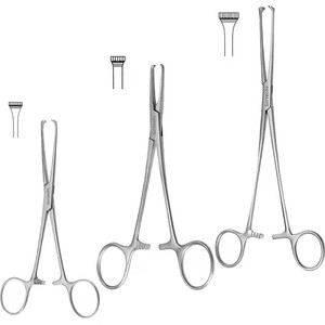 Fórceps de agarre Allis de acero inoxidable de alta calidad ozonemed | Fórceps de tejido e intestinal para uso dental y quirúrgico - Product Image 2