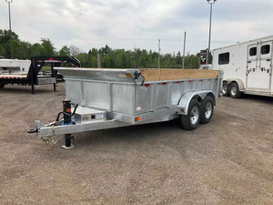 Remorque benne basculante galvanisée 2026 83×14 7 tonnes, pour camion benne basculante 6x12/6x14/7x12/7x14/5'x10/5x7/5x8/6x10 - Product Image 3