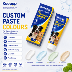 <span class=keywords><strong>Dentifrice</strong></span> <span class=keywords><strong>pour</strong></span> animaux de compagnie aromatisé au bœuf, personnalisé en usine, garde la bouche propre, élimine les taches, offre des propriétés antibactériennes naturelles - Product Image 2