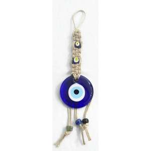 VERRE EVIL EYES MACROME ORNEMENT Nouveauté & Creative Home Décoration Hauteur 30 cm - Product Image 1