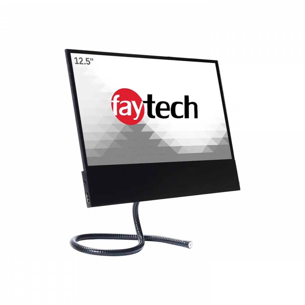 Màn Hình LCD Faytech 12.5 Inch, Màn Hình Máy Tính Chơi Game 12.5 Inch Cầm Tay, Trọng Lượng Nhẹ