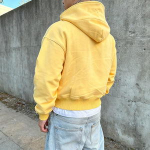 Plus Size Men's Clothing Cotton Zipper <b>Hoodie</b> Fleece Fabric Sweatshirt Custom Logo Print Fleece Print Winter Men's <b>Hoodies</b> - Product Image 5