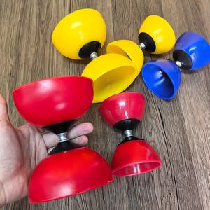 Diábolo Chino, Yo-yo Tradicional de Bambú Doble, <span class=keywords><strong>con</strong></span> Cuerda y Palos para Principiantes, Trucos de Circo - Product Image 5