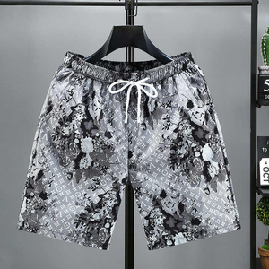 Pantalones Cortos Casuales Sólidos para Hombre, Servicio OEM Personalizado, Transpirables, de Secado Rápido, 100% Algodón, Ropa de Playa - Product Image 2