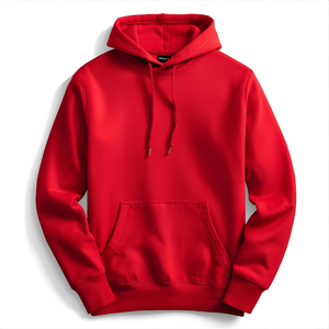 เสื้อฮู้ดผ้าฟลีซสำหรับทุกเพศเสื้อฮู้ดผ้าคอตตอนพิมพ์แบบกำหนดเอง - Product Image 2