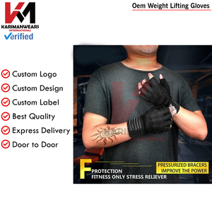 Guantes de Gimnasio para Levantamiento de Pesas con Soporte para Muñeca, Protección Completa de la Palma para Hombres y Mujeres, Entrenamiento de Fuerza y Fitness - Product Image 3