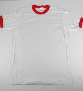 Para el siguiente nivel 3604 Camiseta unisex de algodón y fibra de bambú Patrón sólido con impresión digital de logotipo personalizado - Product Image 2