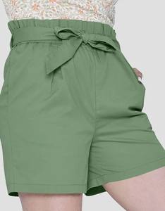 <b>Women's</b> Eco-Friendly Bamboo Athletic <b>Shorts</b> Breathable And Moisture-Wicking For Sports Fitness <b>Women's</b> Pattern Decorated <b>Shorts</b> - Product Image 2