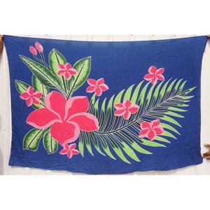 Pareos Hawaianos Pintados a Mano 100% Rayón de Alta Calidad, Ropa de Playa Personalizada al por Mayor, Cubierta para las Islas del Pacífico Asiático HPMU018-02-180 - Product Image 1