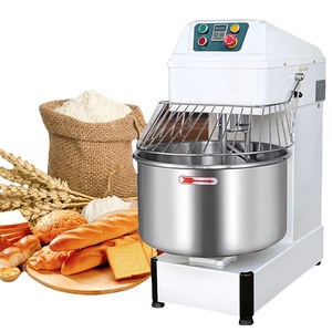 Çift eylem iki hızlı ticari 25kg tam otomatik hamur karıştırıcı Spiral teknolojisi yüksek verimlilik un yoğurma makinesi - Product Image 1
