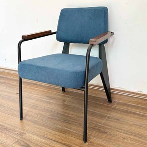 Napa Single <b>Sofa</b> with Genuine Leather Upholstery and <b>Wooden</b> Armrests GSD68064 for Living Room - Product Image 4