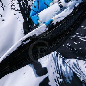 Veste de ski multi-poches pour hommes avec capuche Design personnalisé Rangement à glissière respirant pour équipement et téléphone - Product Image 5