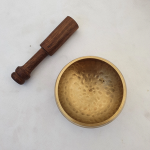 Bol chantant tibétain artisanal en acier inoxydable, instrument écologique pour la méditation, la guérison sonore, le yoga, l'équilibre spirituel - Product Image 5