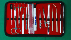 Juego de Instrumentos Médicos de Disección para Estudiantes de Alta Calidad, 13 Piezas, Manual, 5 Cuchillas # 11 Piezas de Acero Inoxidable con Certificación CE para Uso Quirúrgico ENGR - Product Image 4