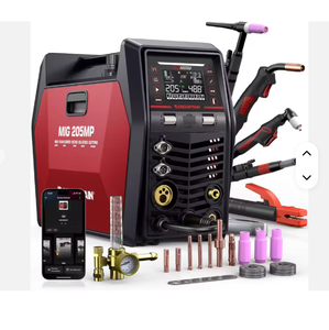 NUEVO Soldador MIG205MP 9 en 1 con APP IControl, Multifuncional para Diversos Procesos de Soldadura MIG, Material de Carbono, Origen Estadounidense - Product Image 1
