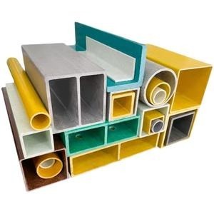 เหล็กเสริมแรง FRP ความแข็งแรงสูง และโครงสร้างโปรไฟล์ ทนการกัดกร่อน น้ำหนักเบา และเป็นวัสดุคอมโพสิตที่ไม่เป็นตัวนำไฟฟ้า - Product Image 3