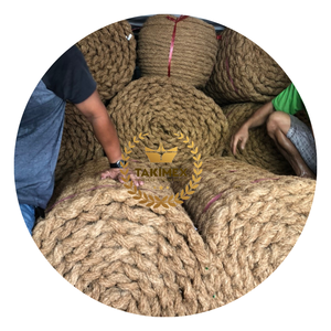 Estera de fibra de coco para exteriores hecha a mano, estera lavable de tamaño personalizado de Vietnam para exportación - Product Image 1