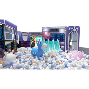 Quảng châu lớn trẻ em thương mại khu vực chơi Slide trong nhà sân chơi nhựa <span class=keywords><strong>comercial</strong></span> đặt cho trẻ em - Product Image 4