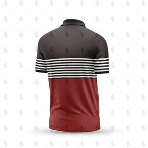 Chemise pour homme à manches courtes en polyester/coton mélangé, inspirée de la nature, écologique, respirante, anti-froissement, séchage rapide - Product Image 5