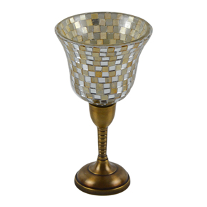 Classic <b>Candle</b> Holder With Plated Finishing Design <b>Candle</b> Stick Holder Home Villa <b>Dinner</b> and Wedding Design - Product Image 5