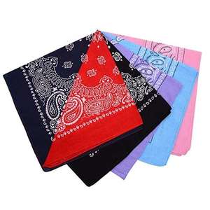 Bandanas Paisley 24 couleurs populaires en usine, 100% polyester coton, en stock, prix bas, bonne qualité - Product Image 6