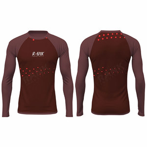 เสื้อคอมเพรสชั่นคุณภาพพรีเมียมขายส่ง ราคาถูก MOQ ต่ำ ระบายอากาศได้ดี - Product Image 3