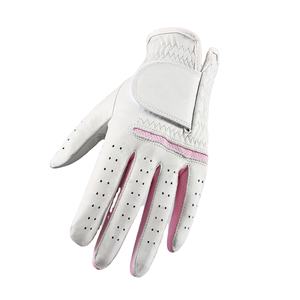 Gants de golf KUISHEN en cuir véritable, souples, respirants, légers, avec logo personnalisé, sangle de poignet réglable, taille/couleur personnalisables - Product Image 2