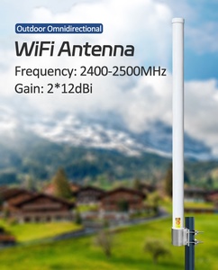 Mimo 2,4G Wi-Fi наружная антенна Omni с высоким коэффициентом усиления 12dBi 2,4 ГГц защищенный от атмосферных возведений сетевой расширитель усилитель сигнала на крыше - Product Image 2