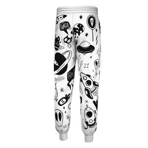 Men's Plus Size <b>Bowling</b> Training Sweatpants Mid Elastic Joggers Zipper Pockets Sublimated Casual Fitness Sports Wear OEM Service - Product Image 2