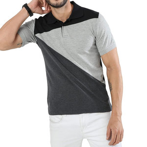 T-shirts Polo en maille de golf personnalisés et confortables pour adultes, 100 % coton, faible MOQ, grandes tailles, impression tendance - Product Image 2