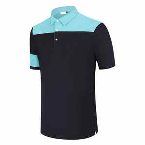 Camisetas de Manga Corta Tejidas en Color Sólido para Hombre al por Mayor |   Tela Duradera de Mezcla de Algodón, Transpirable y Personalizable, Informal, para Camisas - Product Image 3