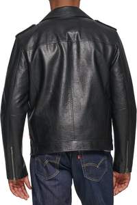Veste de motard pour homme de haute qualité fabriquée en usine, veste de motocross, coupe-vent, respirante, manches longues, simili cuir - Product Image 3
