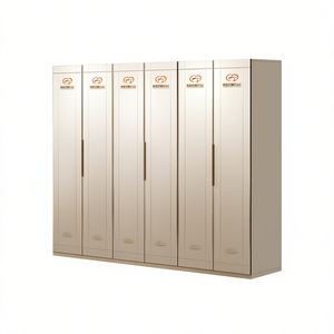 Turkish Wholesale Supplier American Style Paris <b>GREY</b> Bedroom Set Fashionable Wardrobes Glass Sliding Mirror <b>Frame</b> Options 2 - Product Image 2