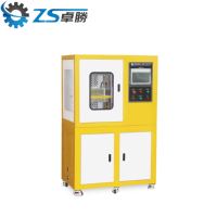 Presse de vulcanisation de table automatique contrôlée par PLC Zhuosheng ZS-406, moteur 380V, pour le moulage de caoutchouc, de plastique et de feuilles, énergie