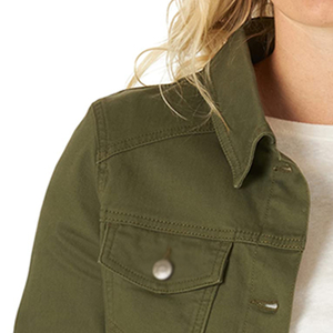 Chaqueta vaquera de nuevo diseño para mujer, chaqueta vaquera personalizada para exteriores, mejor venta, precio al por mayor, Chaquetas vaqueras para mujer - Product Image 4