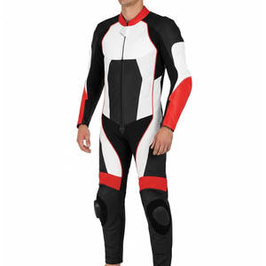 Traje de Motociclismo de Alto Rendimiento con Protección Completa para Pilotos Profesionales - Product Image 1
