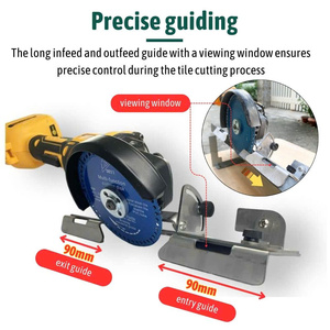 OEM ODM Meuleuse d'angle GL-100 personnalisable Outil de construction en acier inoxydable pour couper les carreaux Outil de chanfreinage 16mm facile - Product Image 5