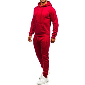 Chándal personalizado para hombre, ropa de calle, chándal liso de calidad superior para hombre, chándal de algodón y poliéster térmico - Product Image 4