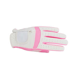Gants de golf de couleur rose pour enfants main gauche gant de golf pour enfant en tissu respirant et doux pour golfeurs juniors en peau de mouton - Product Image 4