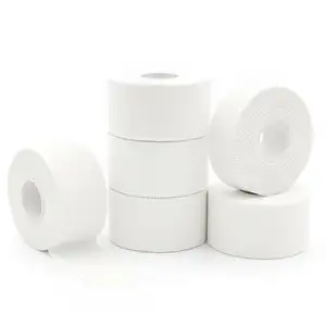 Zinc Oxide Breathable Cotton Adhesive Sports Tape Athletic Hockey Finger Climbing Football Tape Manufacturer