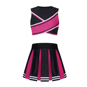 Uniformes de cheerleading pour femmes adultes, qualité supérieure, personnalisables, très demandés, 100 % polyester, séchage rapide, légers, pour usage extérieur - Product Image 4