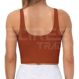 Tops deportivos de alta calidad para mujer, ropa de yoga y gimnasio de secado rápido, camisetas de yoga transpirables de diseño Premium para mujer al por mayor - Product Image 3