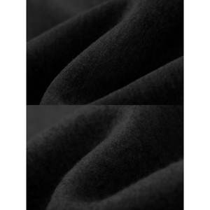 Sweat à capuche + pantalon de jogging de couleur unie d'automne et d'hiver pour hommes ensemble deux pièces à la mode vêtements de sport décontractés pour l'extérieur survêtement pour hommes - Product Image 2