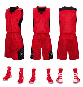 Maillot et short de basket-ball de qualité supérieure, matière respirante à séchage rapide, vente en gros - Product Image 3