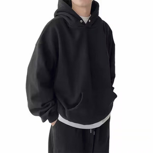 Sudadera con Capucha Extra Grande, sin Cordones, de Felpa Gruesa, Personalizada al por Mayor, con Logotipo Personalizado, de Alta Calidad, para Hombre, Invierno, Ecológica, Estilo Urbano - Product Image 1