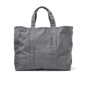 Sac fourre-tout en toile de coton recyclable imprimé de logo personnalisé Sac fourre-tout en toile de grande capacité avec poignée en corde - Product Image 2