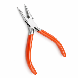 Alicates de Punta Larga de 6.3 Pulgadas (160 mm) de Calidad Premium, Acero Inoxidable, Punta de Precisión, Mangos Ergonómicos de PVC para Joyería, Reparaciones y Manualidades MANAN - Product Image 1