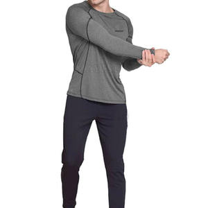 เสื้อออกกำลังกายออกแบบได้ตามต้องการมีสไตล์เข้ารูปยืดหยุ่นลายพื้นขนาดใหญ่เสื้อผ้าแฟชั่นใส่กลางแจ้งระบายอากาศได้1ชิ้น - Product Image 3