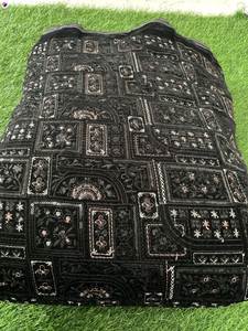 Bordado Georgette algodón Sherwani transpirable banda de rodadura trabajo terciopelo encaje para niñas vestido de novia tejido recubierto producto - Product Image 3